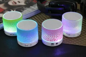 2 PACK: Bluetooth LED Wireless Speaker with Disco Lights