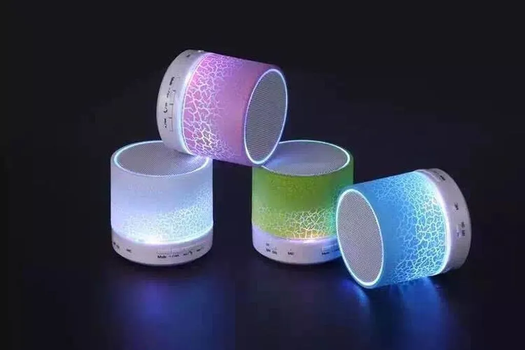 2 PACK: Bluetooth LED Wireless Speaker with Disco Lights