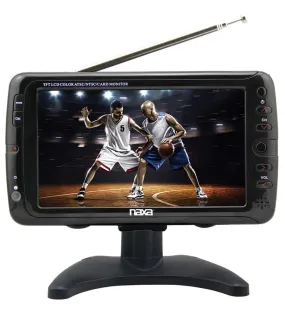 7" Portable Naxa 12 Volt TV & Digital Multimedia Player (NT-70)