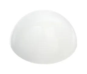 Ace 2-3/8 in. W Rubber White Wall Door Stop Mounts to wall