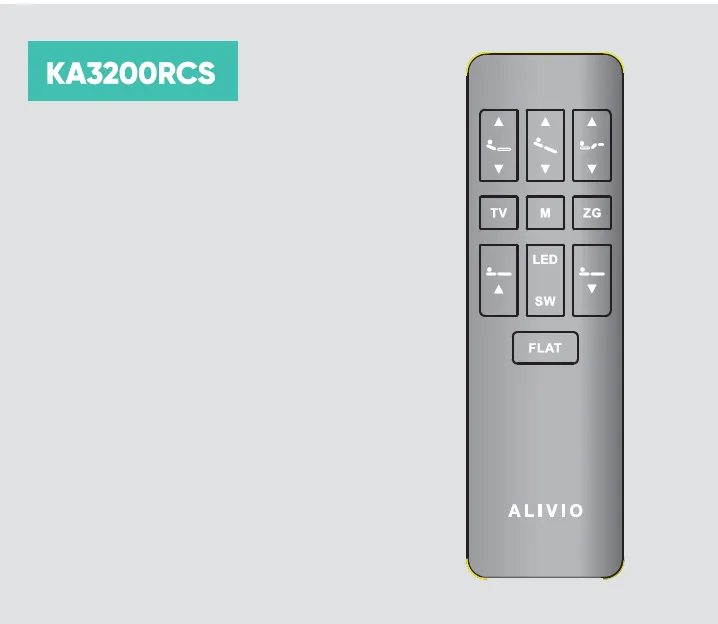 Alivio Bed Remote Control