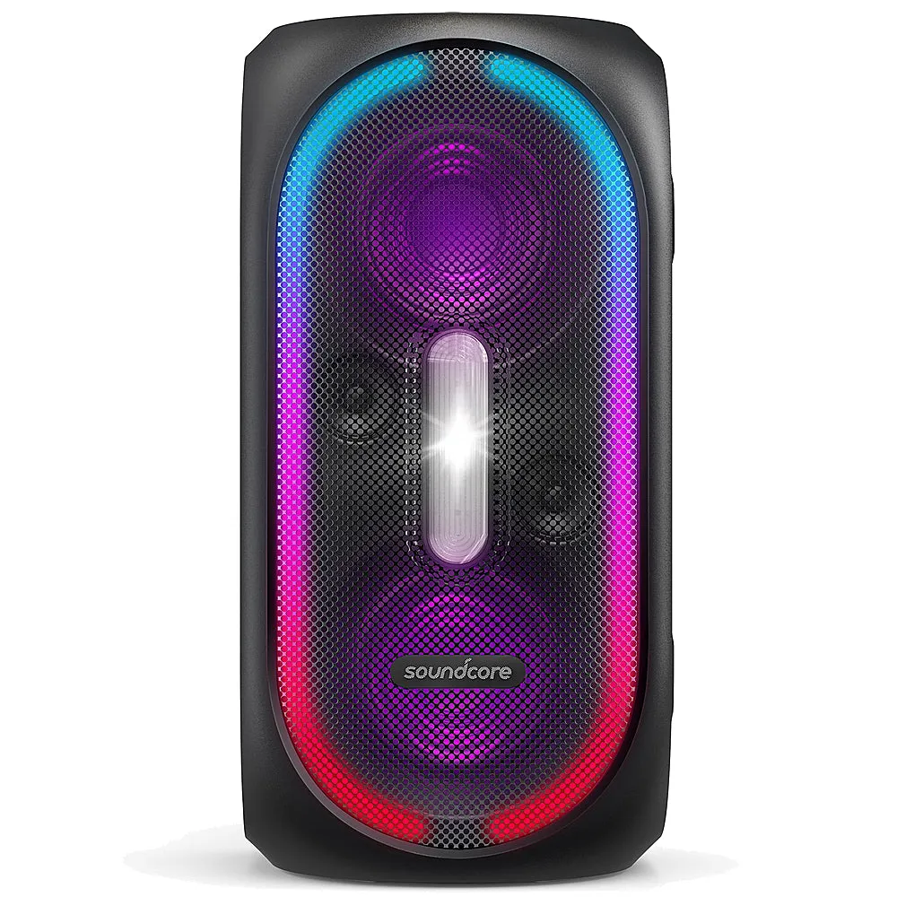 Anker A3391Z12 Soundcore Rave  Portable Bluetooth Party Speaker, Black