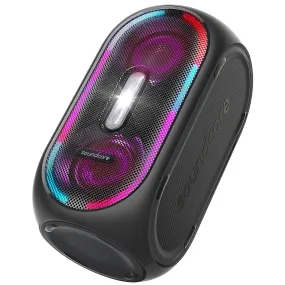 Anker A3391Z12 Soundcore Rave  Portable Bluetooth Party Speaker, Black