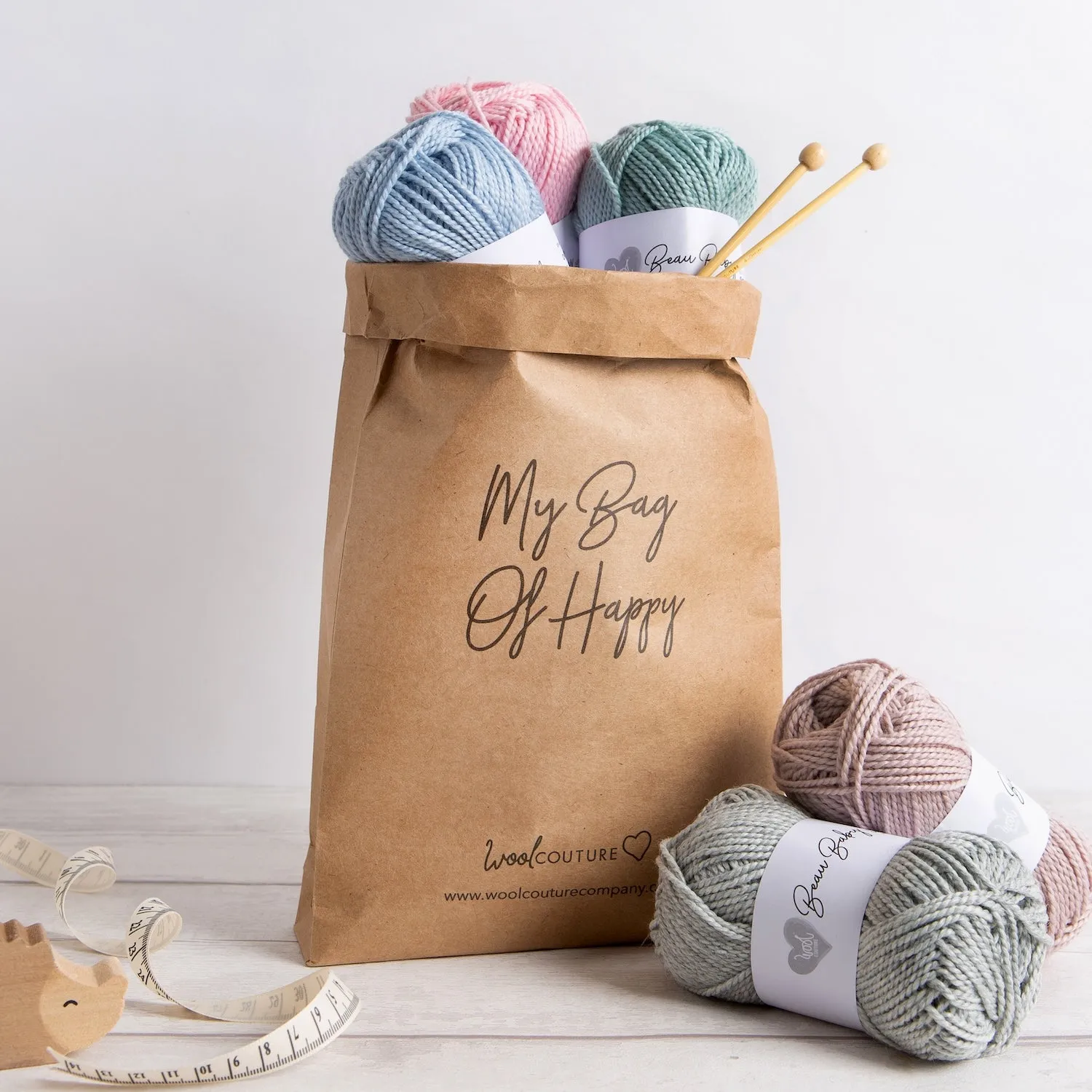 Baby Pinafore Dress Knitting Kit