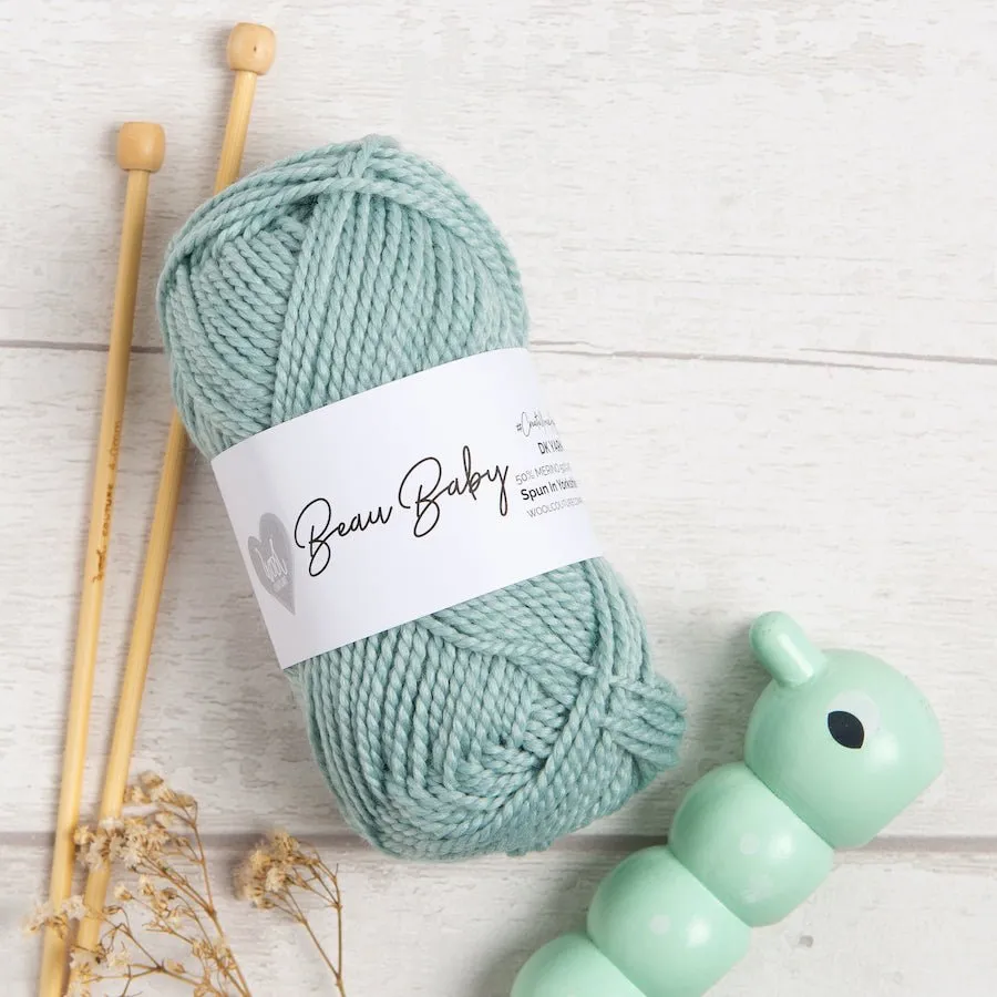 Baby Pinafore Dress Knitting Kit