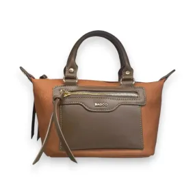 Bagco Casual Texture Compact Hand Bag  with Pocket