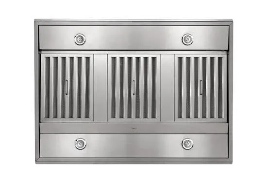 Best Range Hoods IPP9IQT42SB Ipp9 - 42" X 30" Stainless Steel Island Range Hood With Iq12 Blower System, 1500 Max Cfm