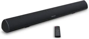 BESTISAN Soundbar/TV Sound Bar with Dual Bass Ports Wired and Wireless Bluetooth 5.0 Home Theater System (28 Inch, Enhanced Bass Technology, 3-Inch Drivers, Bass Adjustable, Wall Mountable, Dsp) | Open Box