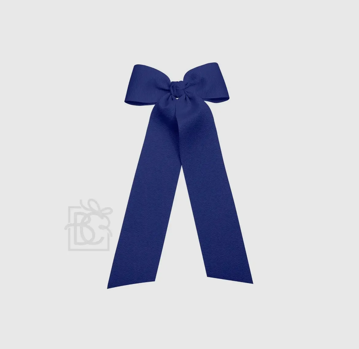 Beyond Creations Flat Bow  w/ 7" Streamers On Alligator Clip
