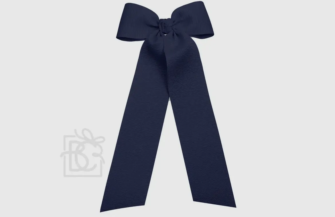 Beyond Creations Flat Bow  w/ 7" Streamers On Alligator Clip