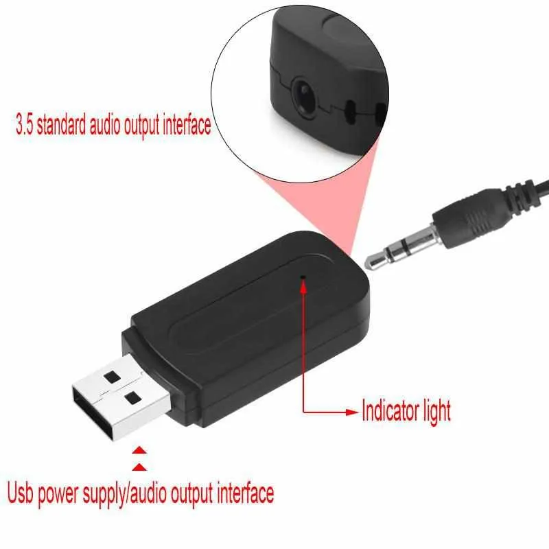 Bluetooth AUX Wireless Portable mini Music Audio Receiver