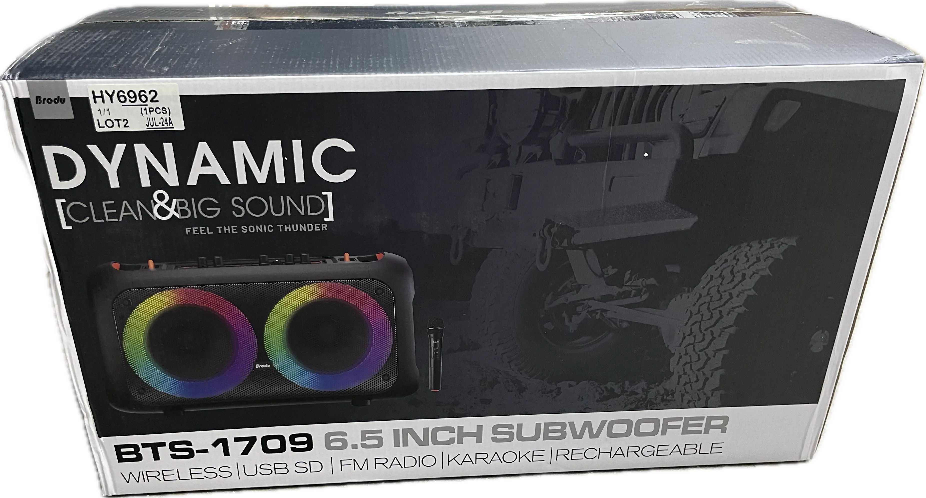 BTS1709 6.5in Subwoofer
