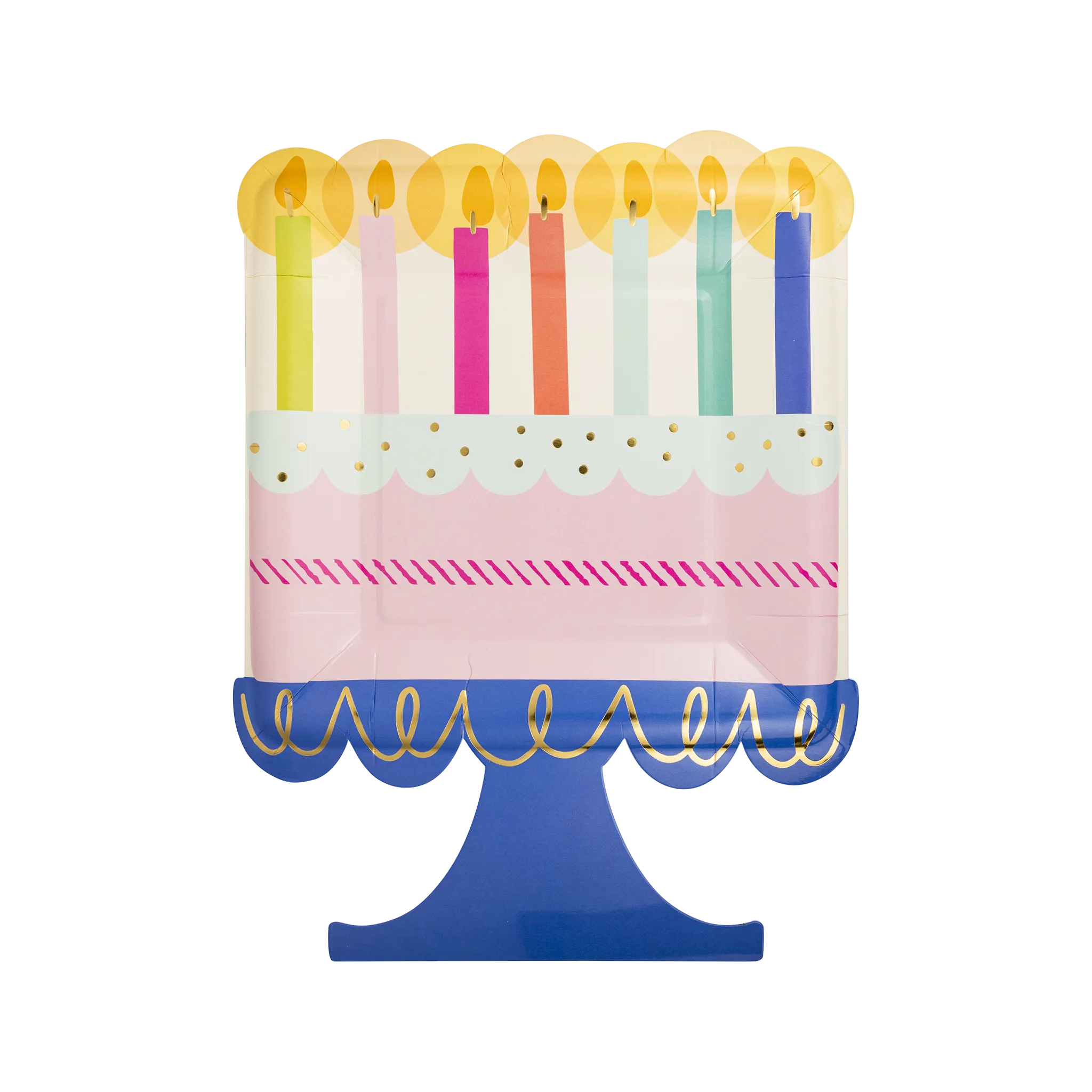 Cake Shaped Paper Plate