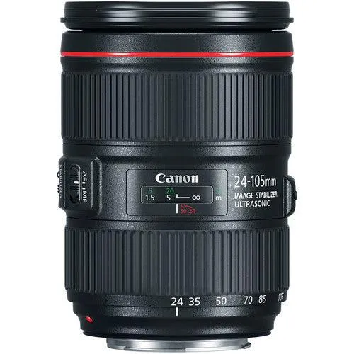Canon EOS 5D Mark IV DSLR Camera with 24-105mm f/4L II Lens