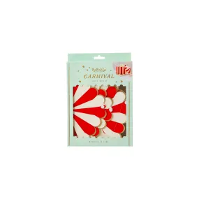 CAR907 -  Carnival Tent Favor/Treat Boxes