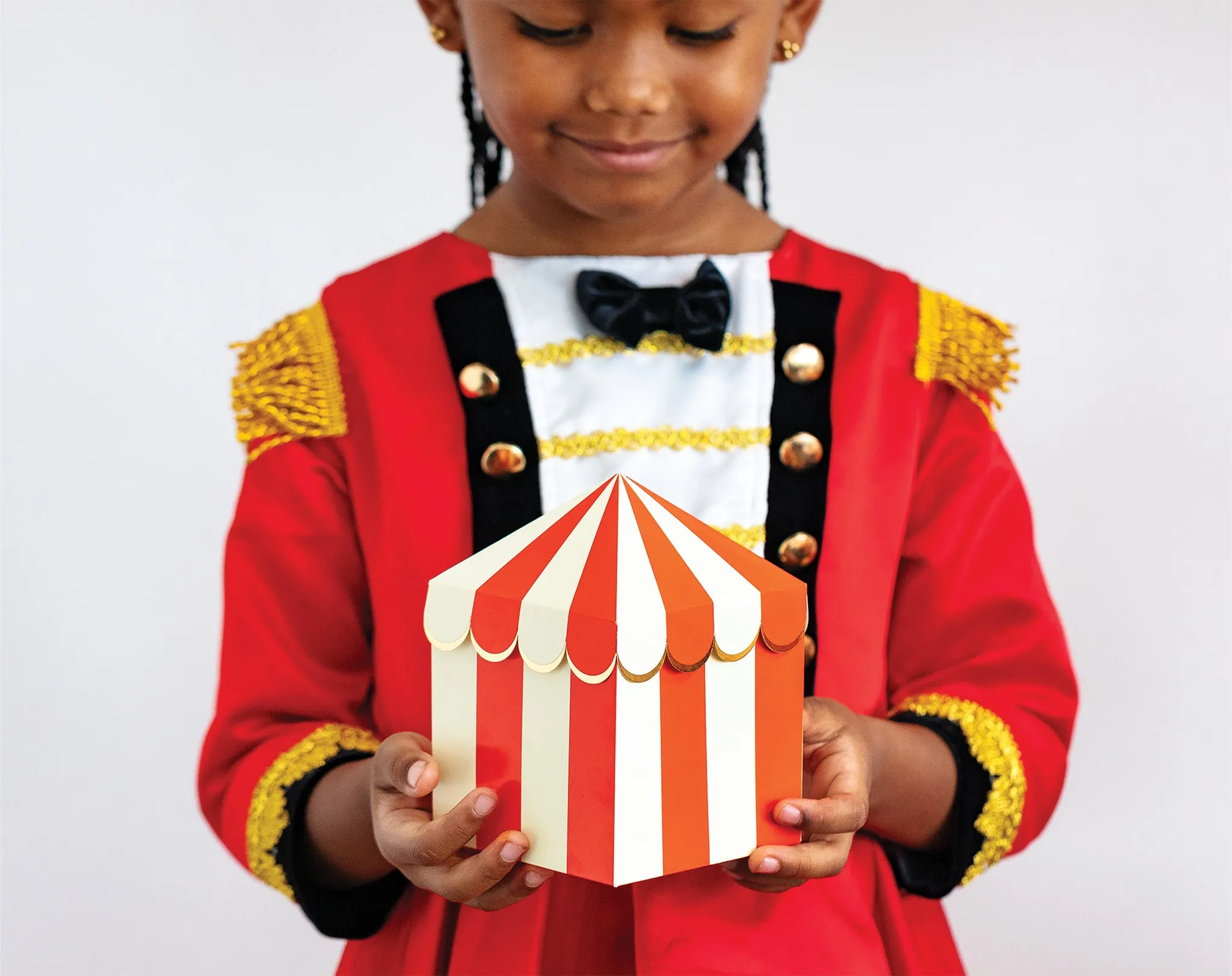 CAR907 -  Carnival Tent Favor/Treat Boxes