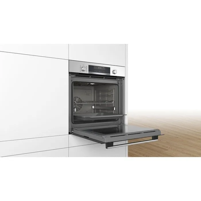 [CLEARANCE] Bosch HBG5585S6B Built-In Oven SER 6 9 Heating 30 Auto Program ECO Clean Direct G71.0L