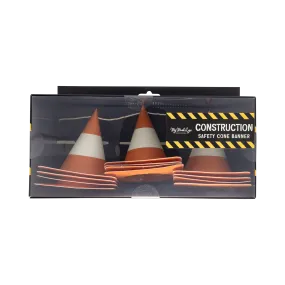 Construction Cone Banner