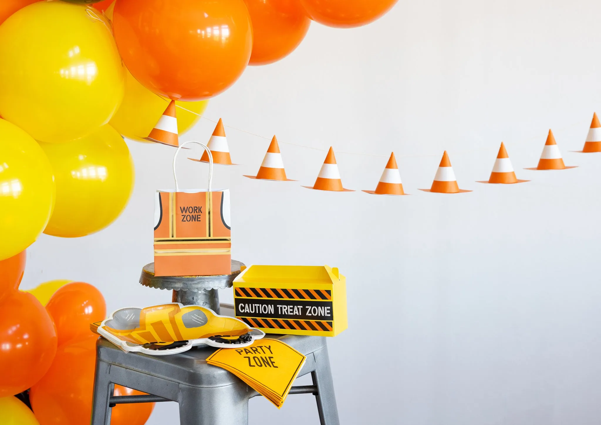 Construction Vest Treat Bag Set
