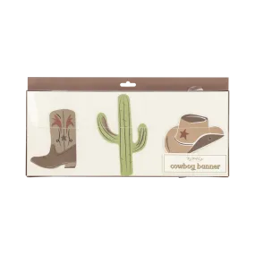Cowboy Icon Banner
