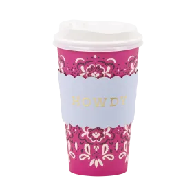 Cowgirl Pink Bandana To Go Cups