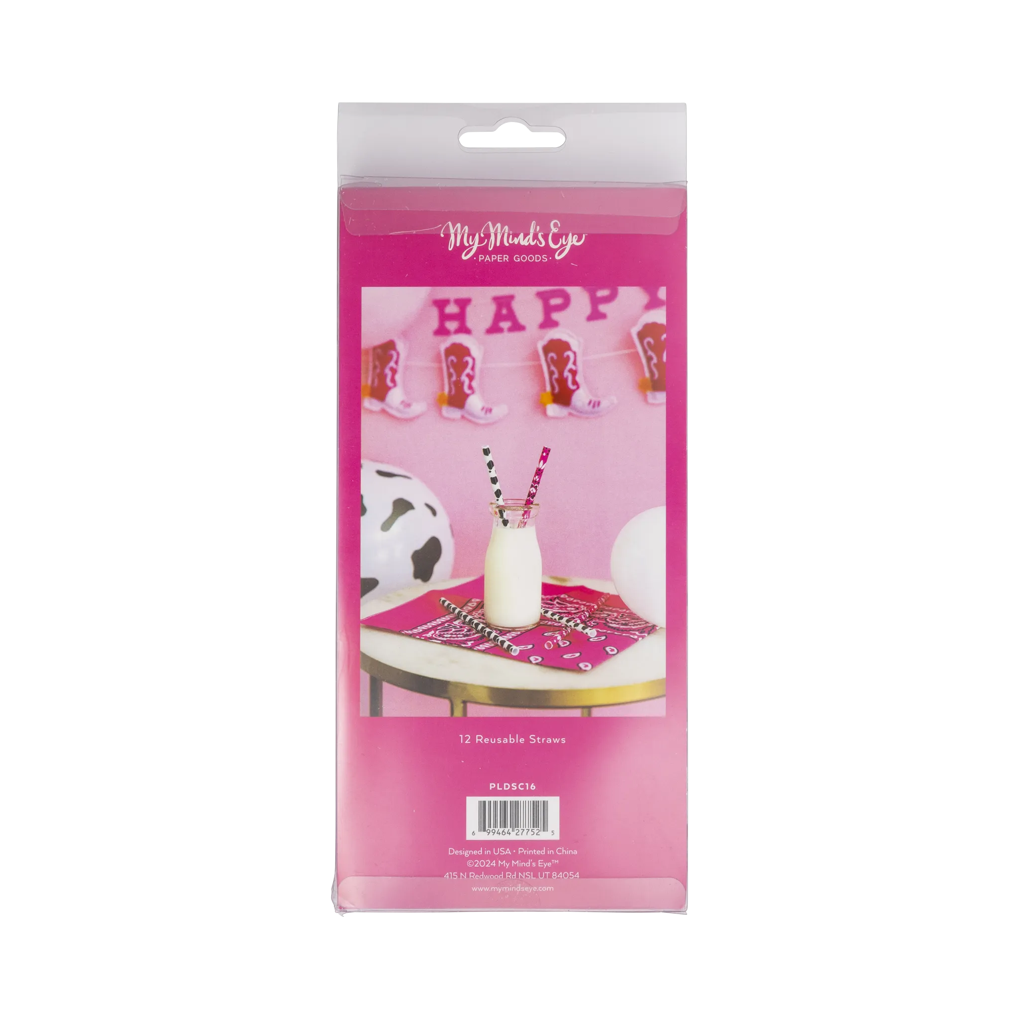 Cowgirl Reusable Straws