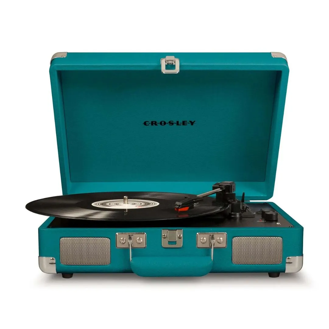 Crosley Cruiser Deluxe Vinyl Record Player with Bluetooth In/Out