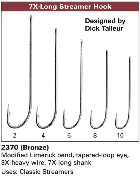Daiichi 2370 Streamer Hook - 7X Long