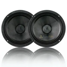 Diamond Audio 8" Neodymium Midrange 4 Ohm 350W RMS High-Output Speaker Pair