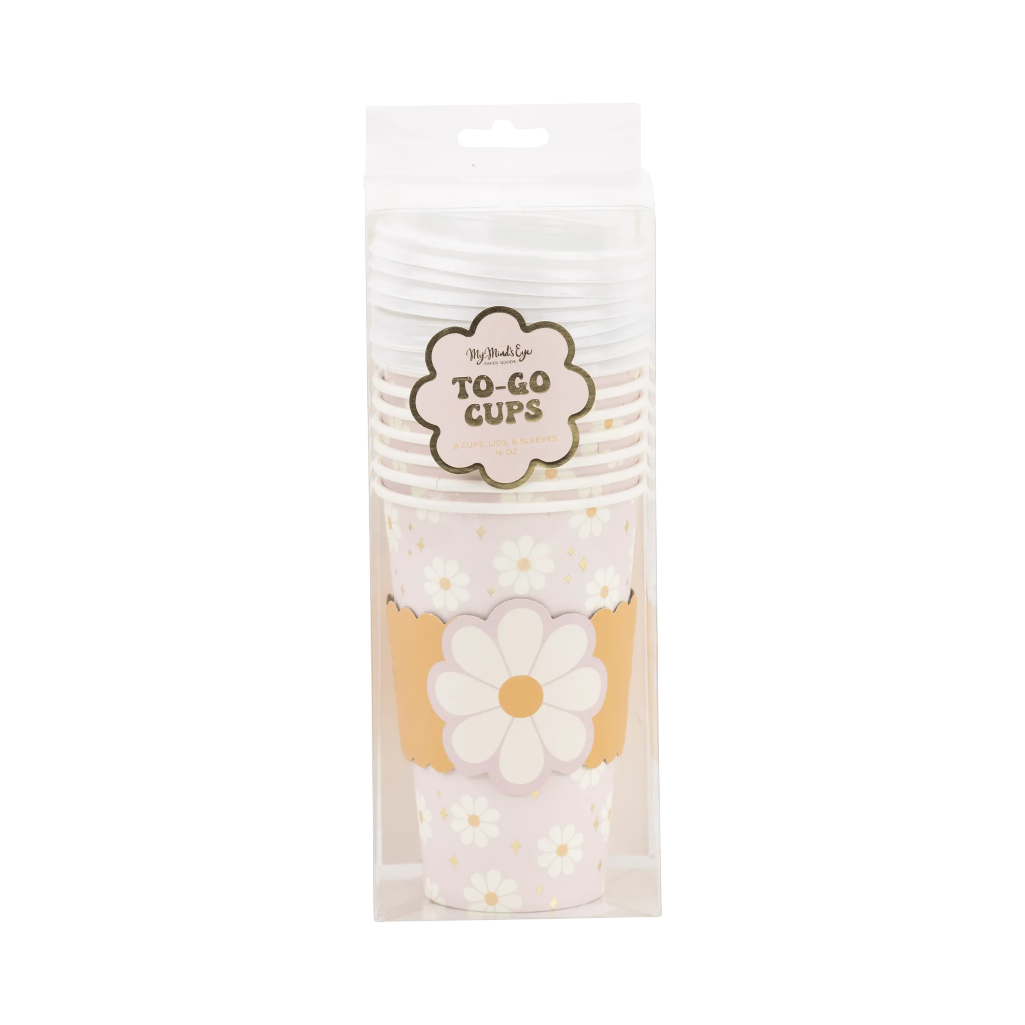 Disco Daisy To Go Cups