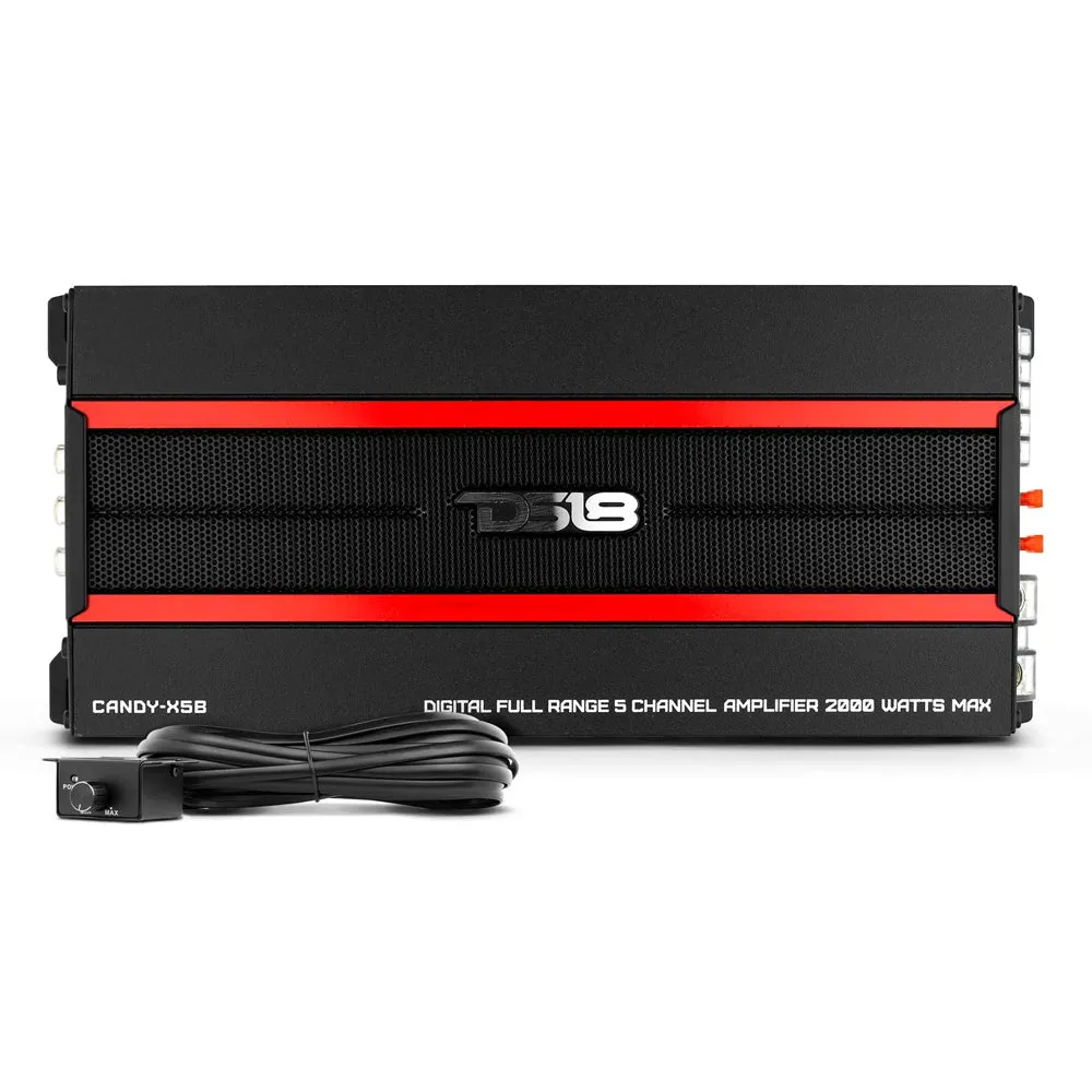DS18 Audio Candy-X5B Monoblock Amplifier - 2000W [CANDY-X5B]