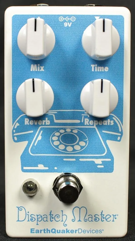 EarthQuaker Devices Dispatch Master v3 Delay Reverb Guitar Effect Effects Pedal