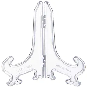 Easel Display Stand  - Plastic - Clear - 3.5 inches