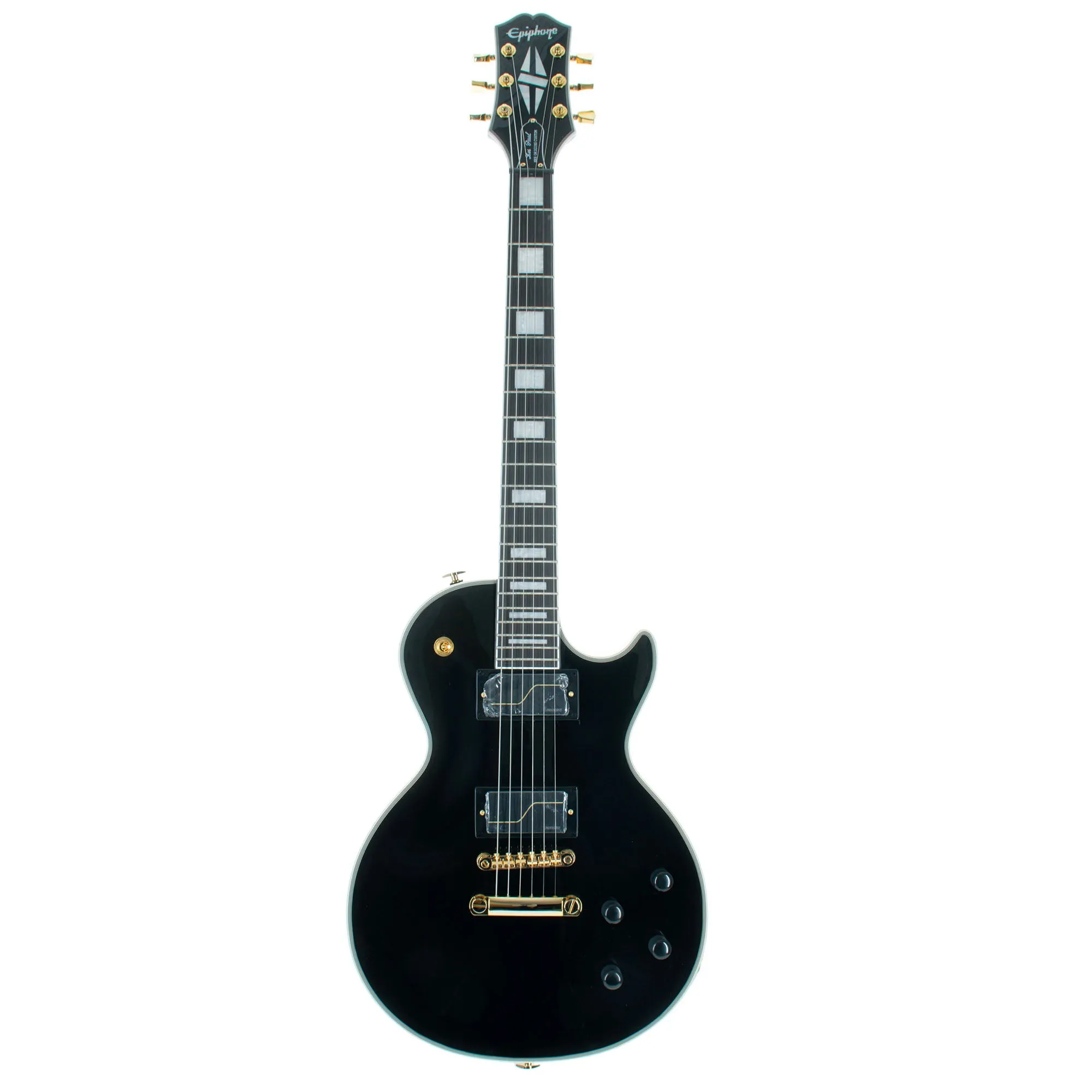 Epiphone Matt Heafy Les Paul Custom Origins Electric Guitar With Hard Case, Ebony