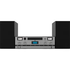 Flea Market Bluetooth Mini Hi-Fi System/ CD Player/ 2 Speakers