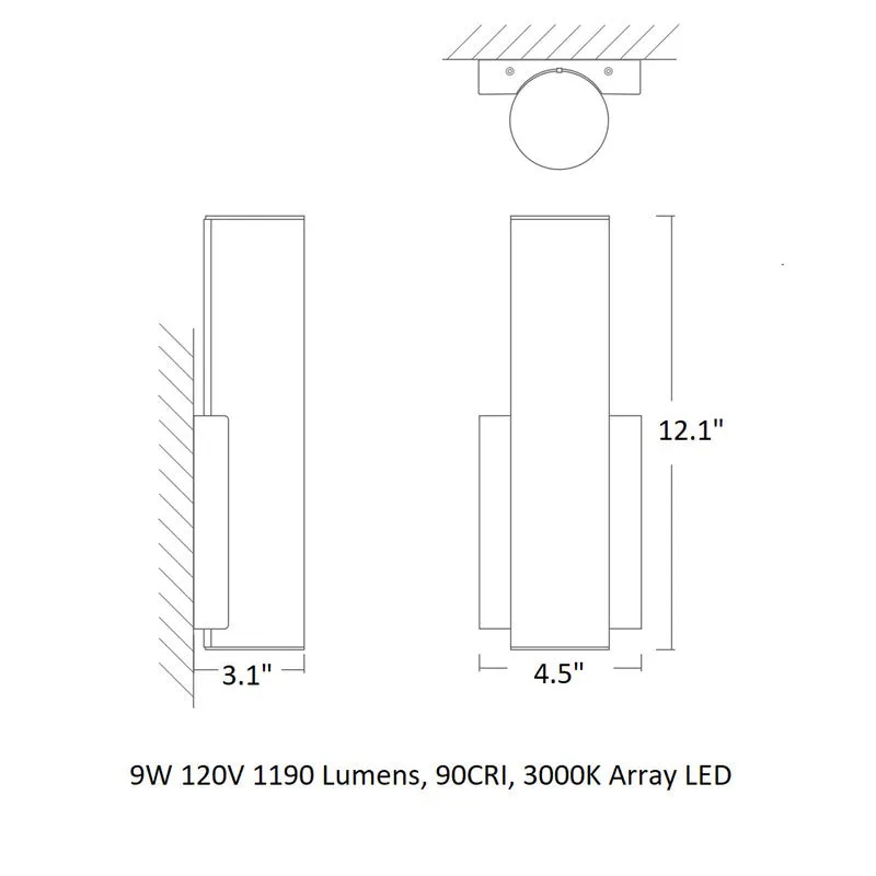 Fugit Wall Sconce