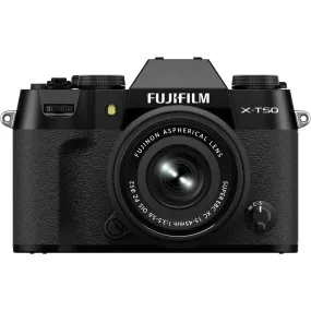 FUJIFILM X-T50 with FUJINON XC 15-45mm lens
