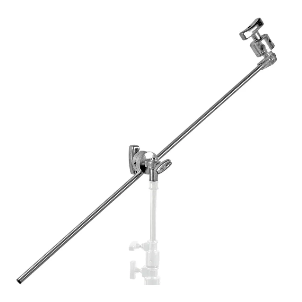 Generic Silver Heavy Duty Photographic C-Stand With Boom Arm (20kg Load) (OPEN BOX)
