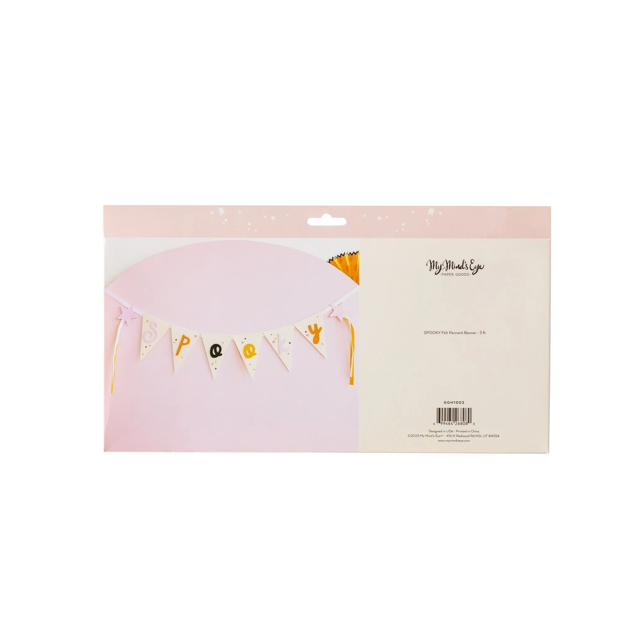 GGH1002 -  Ghoul Gang Spooky Felt Banner