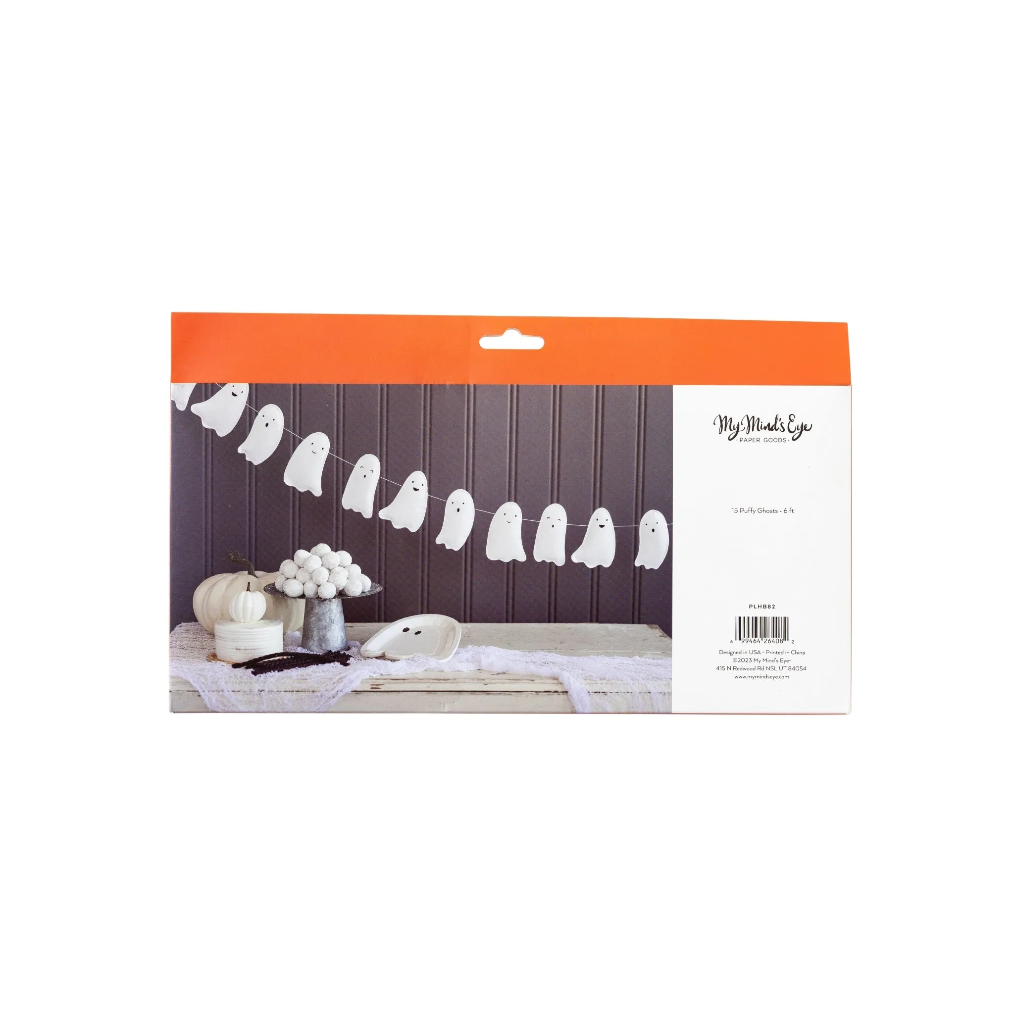 Ghost Puffy Felt Banner