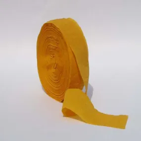 Gold Crepe Paper Streamers 150' Long