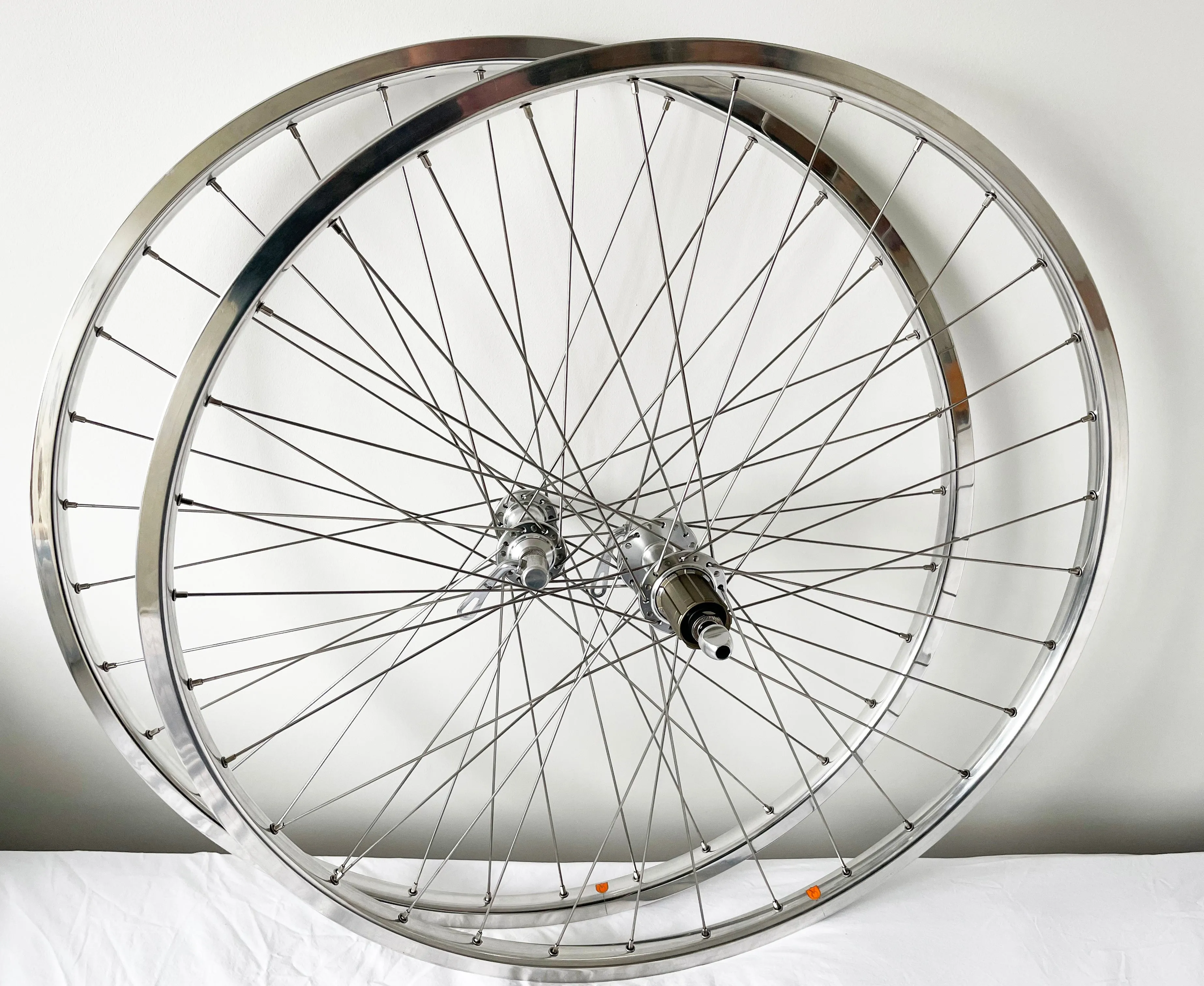 Grand Bois Classic Voyager Wheelset 130mm OLN Touring/MTB Wheelset 700C, 650B & 26"