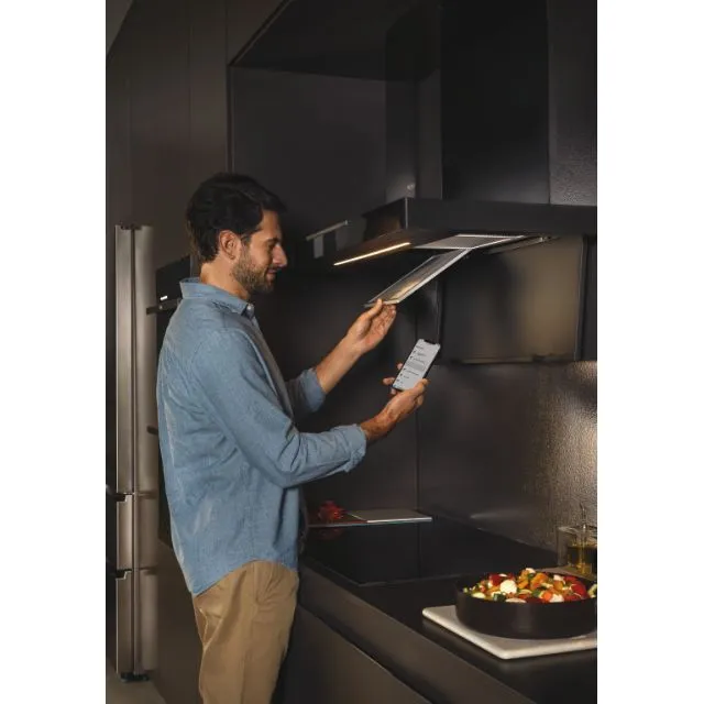 Haier I-Link 90CM Chimney Cooker Hood - Black | HATS9DS46BWIFI