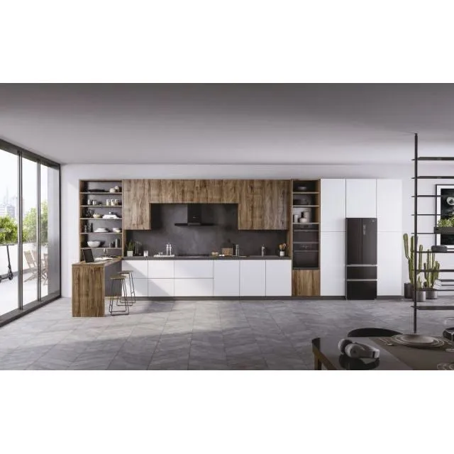 Haier I-Link 90CM Chimney Cooker Hood - Black | HATS9DS46BWIFI