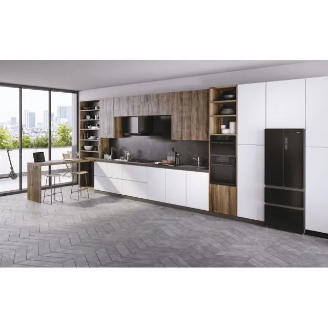 Haier I-Link 90CM Chimney Cooker Hood - Black | HATS9DS46BWIFI