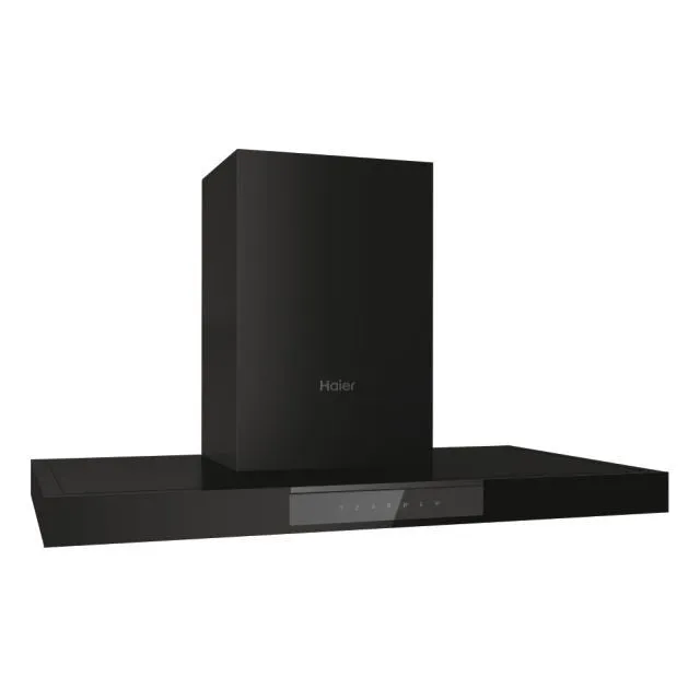 Haier I-Link 90CM Chimney Cooker Hood - Black | HATS9DS46BWIFI