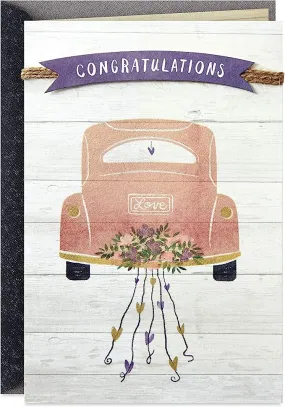 Hallmark Wedding Card, Bridal Shower Card, or Engagement Card (Enjoy The Journey)