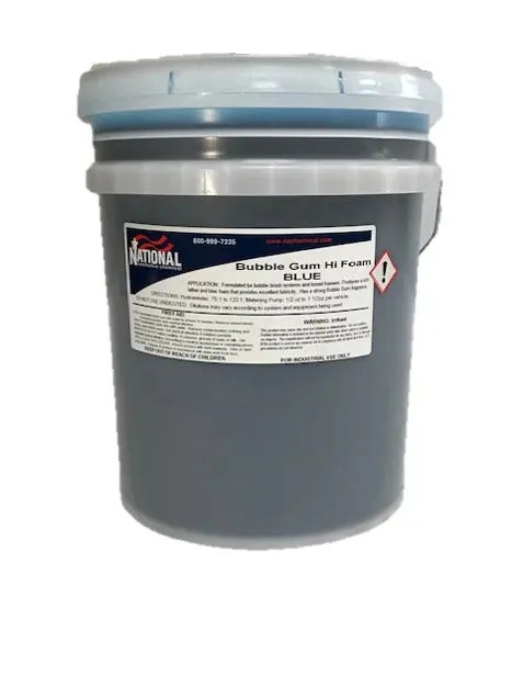 Hi Foam Automotive Wash, Bubble Brush System, Bubble Gum (5 Gallon Pail)