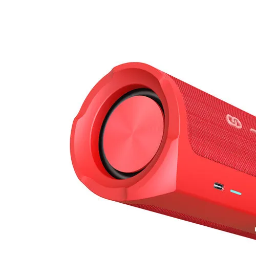 HiFuture Ripple Outdoor Bluetooth Speaker Red - Portable Sound
