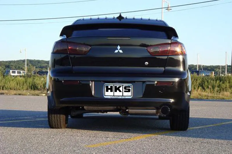 HKS 2008-2016 Mitsubishi Lancer DE ES and GTS Hi-Power Rear Muffler (hks32003-BM002)